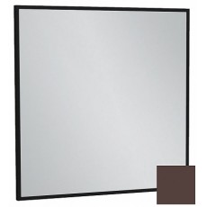 Зеркало Jacob Delafon Silhouette EB1423-F32, 60 х 60 см, лакированная рама ледяной коричневый сатин