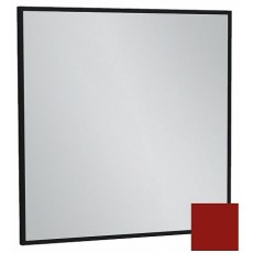 Зеркало Jacob Delafon Silhouette EB1423-S08, 60 х 60 см, лакированная рама темно-красный сатин