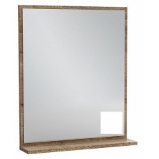Зеркало Jacob Delafon Vivienne 60 х 70 см, с полочкой, цвет белый глянцевый, EB1596-N18