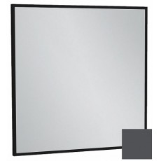 Зеркало Jacob Delafon Silhouette EB1423-S17, 60 х 60 см, лакированная рама серый антрацит сатин