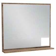 Зеркало Jacob Delafon Vivienne 80 х 70 см, с полочкой, цвет белый глянцевый, EB1597-N18
